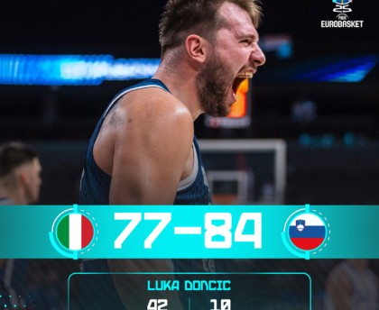 东契奇19中11爆砍42+10，创个人单场欧洲杯第二高分