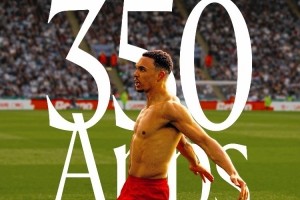 星空体育官网-代表俱乐部出战第350场打进制胜球，红军晒海报为阿诺德庆祝